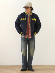 ダイヤ装飾レッドスリムフィットジーンズ