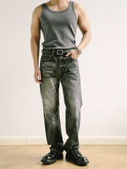 スリムフィットアイスシルクタンクトップ