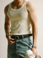 スリムフィットアイスシルクタンクトップ