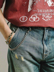 ブルース・ツェッペリンプリントヴィンテージウォッシュTシャツ