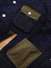 ポケットコンビ デニムジャケット