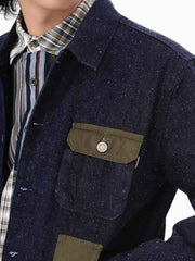 ポケットコンビ デニムジャケット