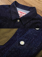 ポケットコンビ デニムジャケット