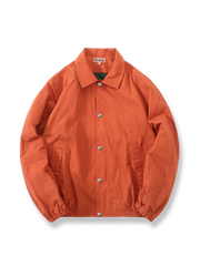 クラシック黄褐色メンズ軽量ジャケット