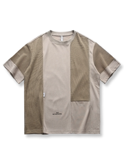 カラーブロック 半袖Tシャツ