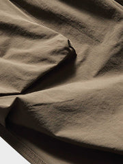 裾絞り 立体ポケット付きスラックス