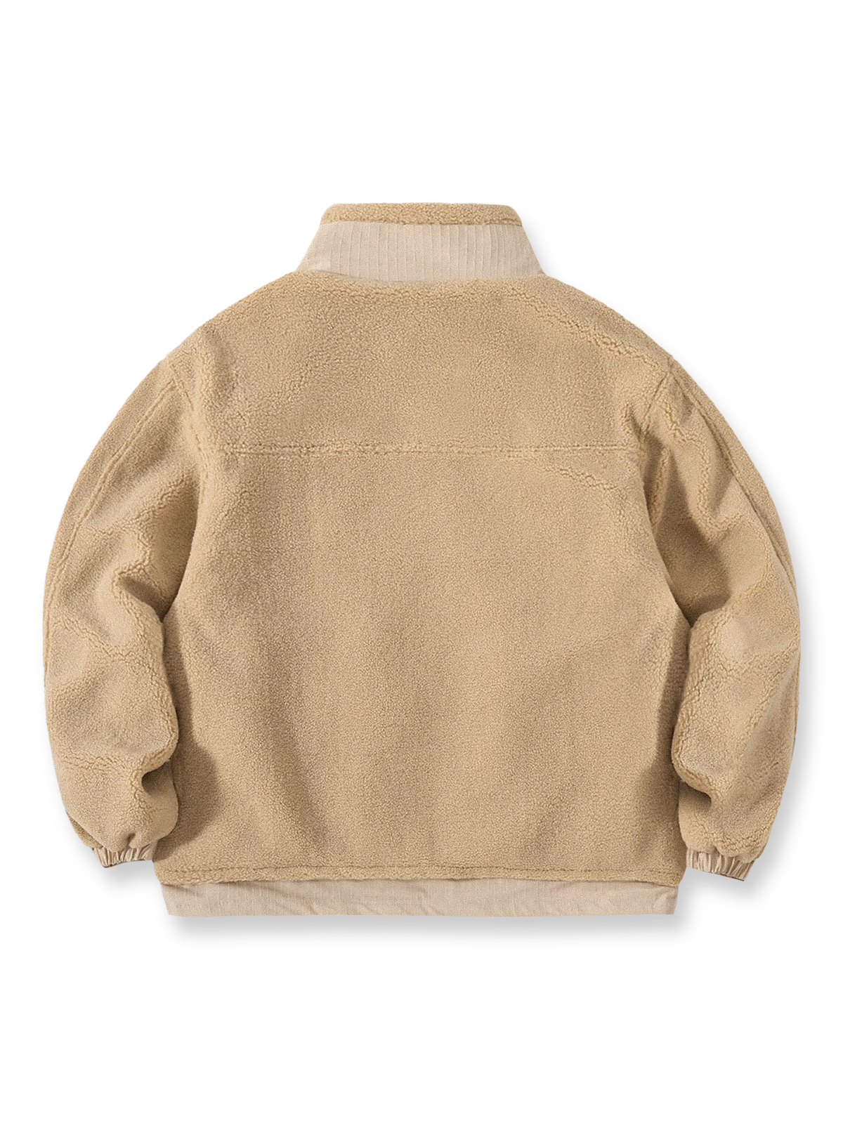 製品画像
"ラムスキン カラーブロック ハイネック 中綿ジャケット、フェイクレイヤーデザインを採用したダブルジップデザイン、軽量で暖かく、視覚的に重ね着感を演出しながら実用性を兼ね備えたジャケット"
詳細画像
"ラムスキンカラーブロックジャケット、ダブルジップとハイネックデザインで暖かさとスタイリッシュさを両立、フェイクレイヤーデザインと大容量ポケットで機能性を高めた精緻なディテール"