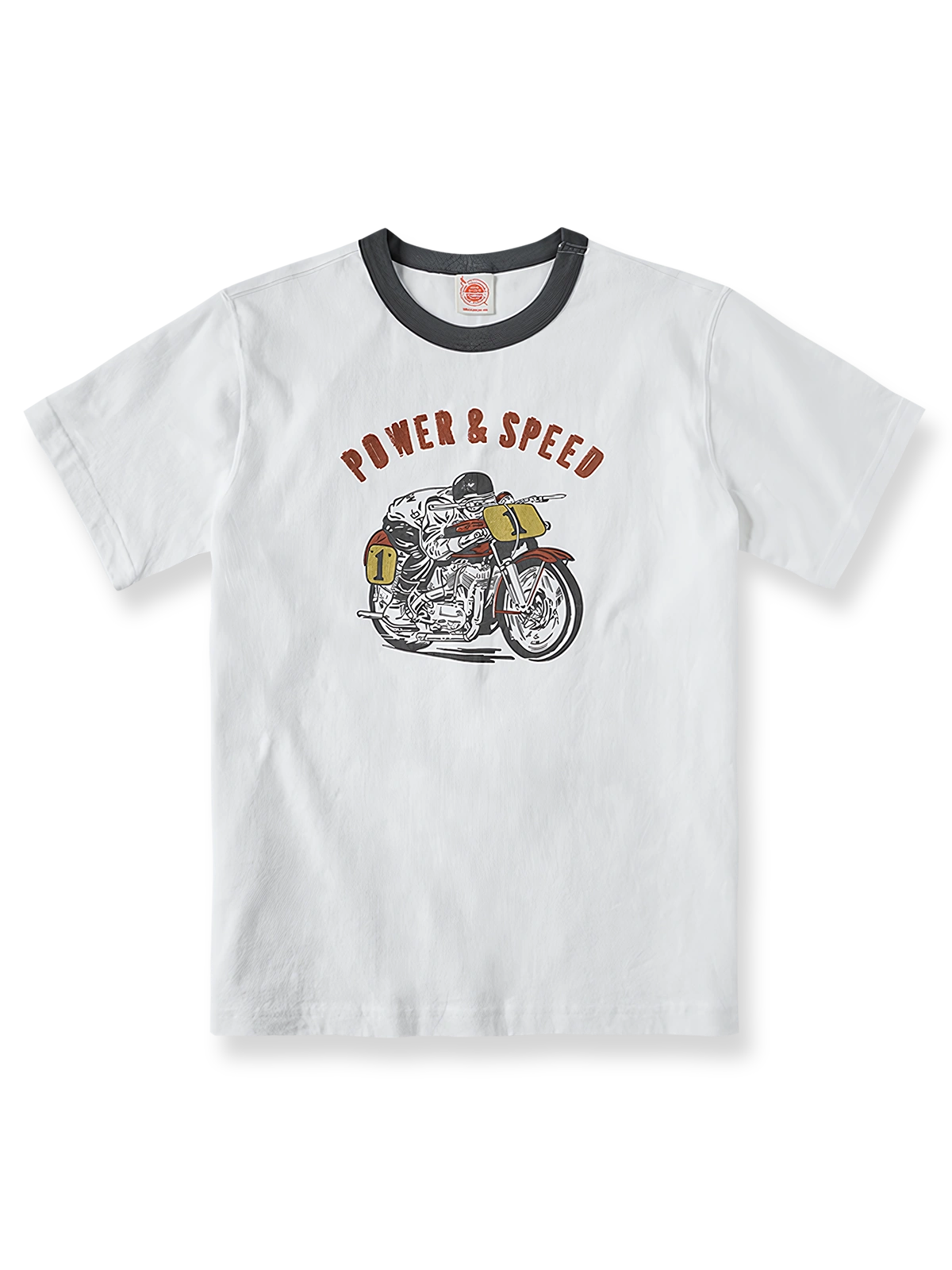 アメリカンヴィンテージ ハーレーバイク Tシャツの全体像