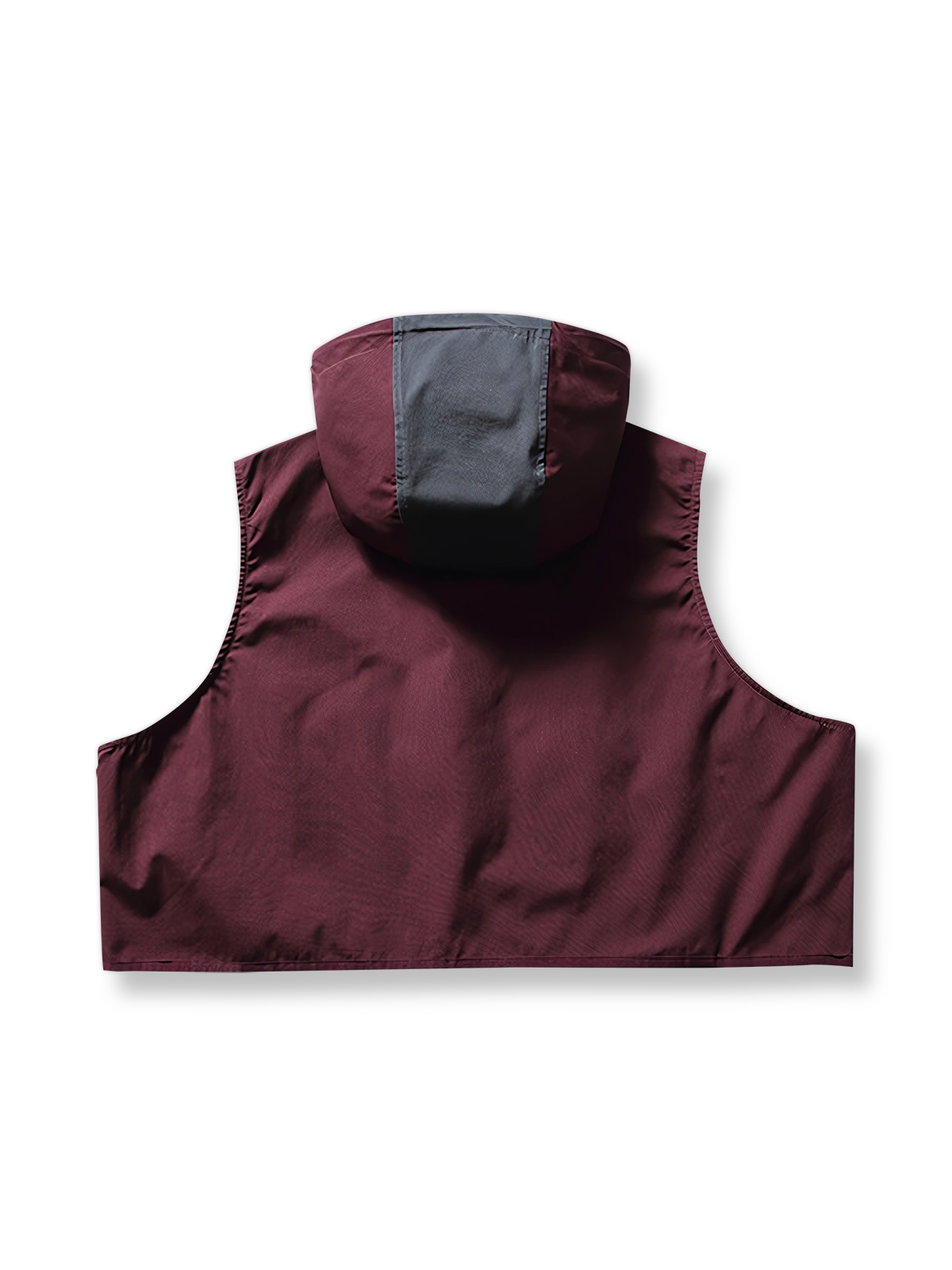 製品画像: レトロカラーの機能性ベスト。アウトドアに最適なデザインで、ポリエステル素材による高い耐久性と防風性を備えています。
詳細画像: 機能的な多機能ポケット。日常やアウトドアで便利に使えるディテールが強調されています。