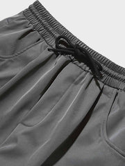 裏起毛 裾絞りスノーカモパンツ