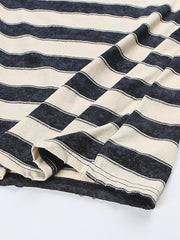 詳細画像: 襟と袖口のダメージ加工のディテール特写