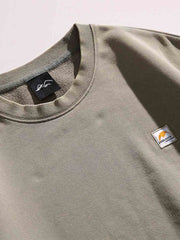 無地4色 コットンクルーネックスウェット