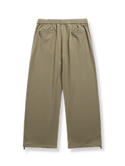 ゴムウエスト ワイド カジュアルパンツ