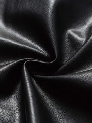 厚めPUレザージャケット