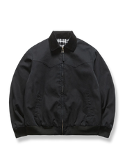 コーデュロイ襟付き ジャケット