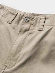 無地 マルチポケットワークカーゴパンツ