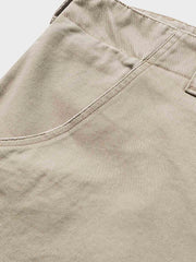 無地 マルチポケットワークカーゴパンツ