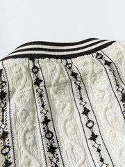 ストライプ配色 はんてん