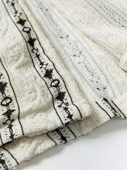 ストライプ配色 はんてん