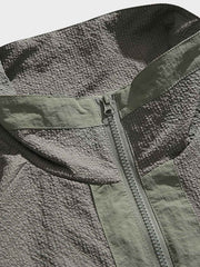 高機能素材 立襟ジャケット