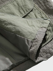 高機能素材 立襟ジャケット