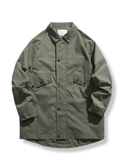 中丈 アーミーグリーントレンチコート