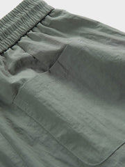 立体ポケットストレートカジュアルパンツ