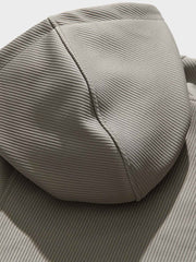 リブ織りテクスチャースウェット