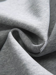 プリントフード付きスウェット