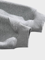 プリントフード付きスウェット