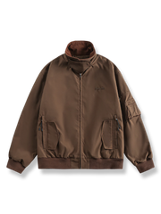 コーデュロイスタンドカラー ジャケット