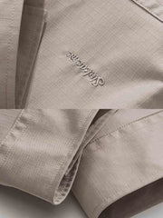 フラップポケット付き ベーシック長袖シャツ