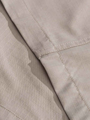 フラップポケット付き ベーシック長袖シャツ