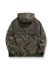 撥水ゴアテックス カラーブロック マウンテンジャケット