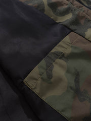 撥水ゴアテックス カラーブロック マウンテンジャケット