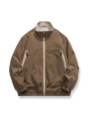 機能ポケット 配色切替ジャケット