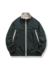 機能ポケット 配色切替ジャケット