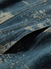 ビンテージ加工デニムジャケット