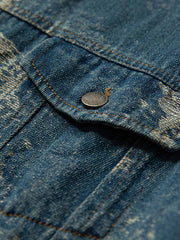 ビンテージ加工デニムジャケット