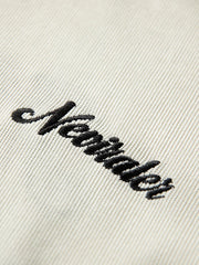 立襟フリース刺繍ジャケット