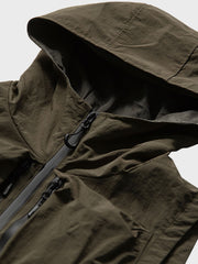 マルチポケット フード付きベスト