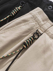 ドローストリングストレートショートパンツ