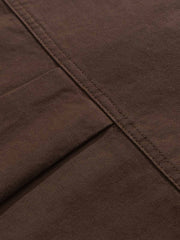 無地5色 コットンツイルシャツジャケット