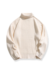 タートルネック アクリル セーター