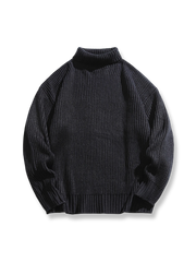 タートルネック アクリル セーター