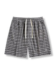 ヴィンテージストライプカジュアルハーフパンツ