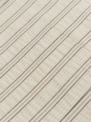 バブルシフォン ストライプ 半袖シャツ