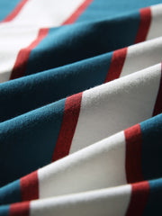 ブルー&ホワイト ストライプTシャツ