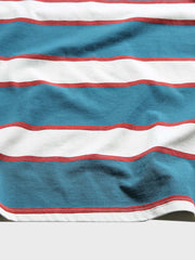 ブルー&ホワイト ストライプTシャツ