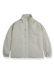 キルティング立襟 ダウンジャケット